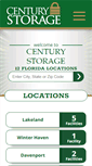 Mobile Screenshot of century-storage.com